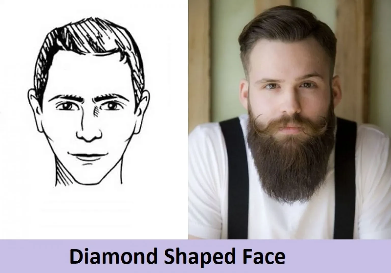 Different diamond beard styles
