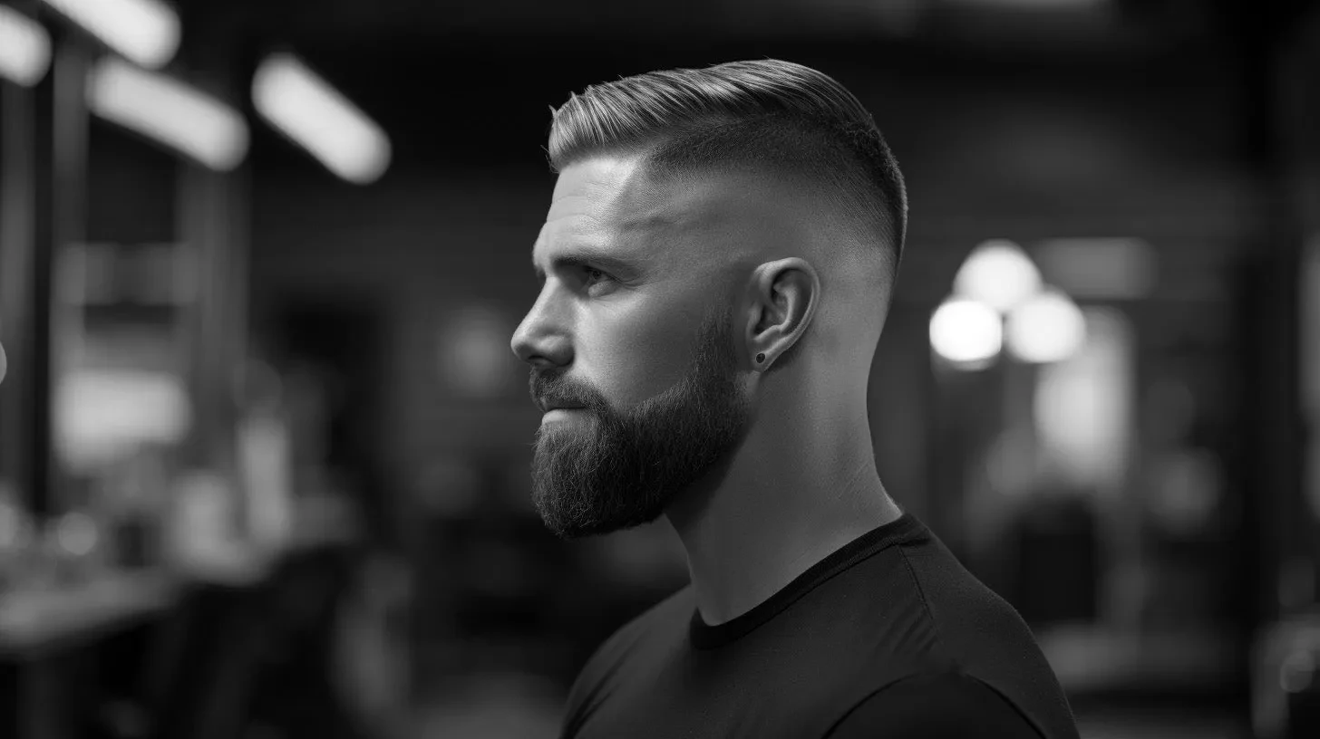 Brett beard with fade 2024