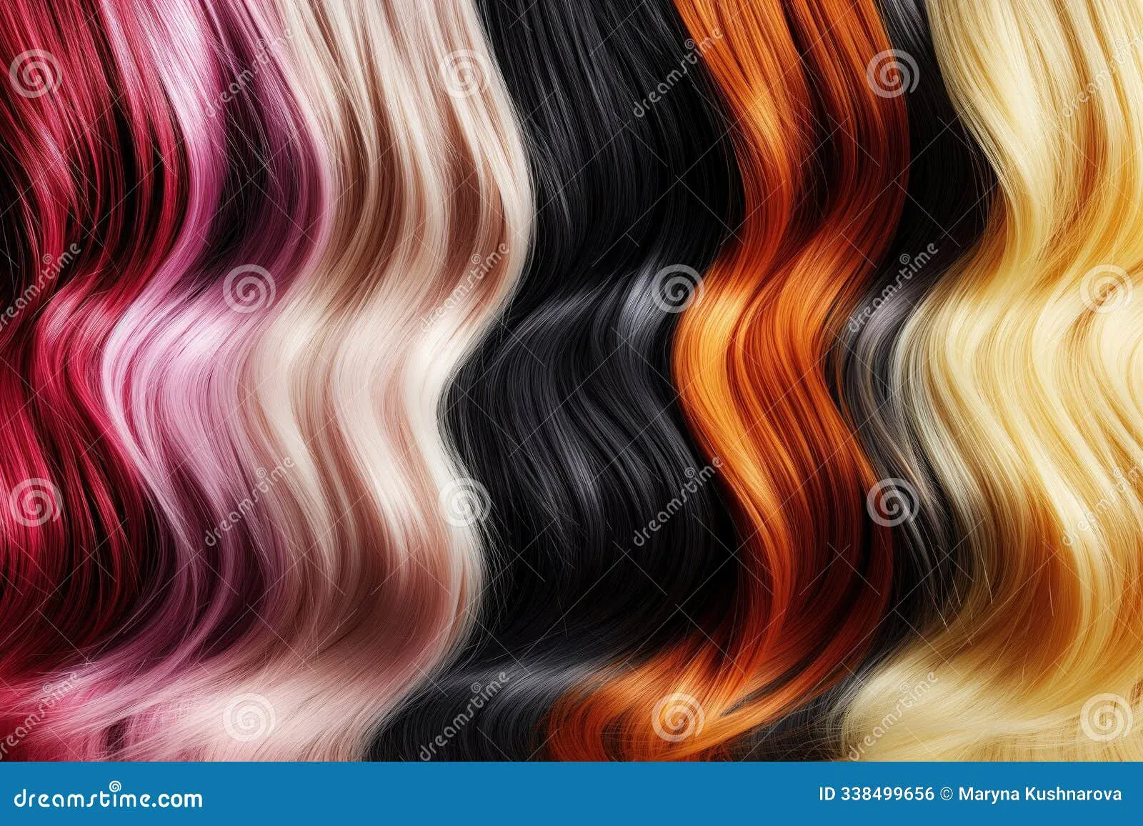 different hair textures