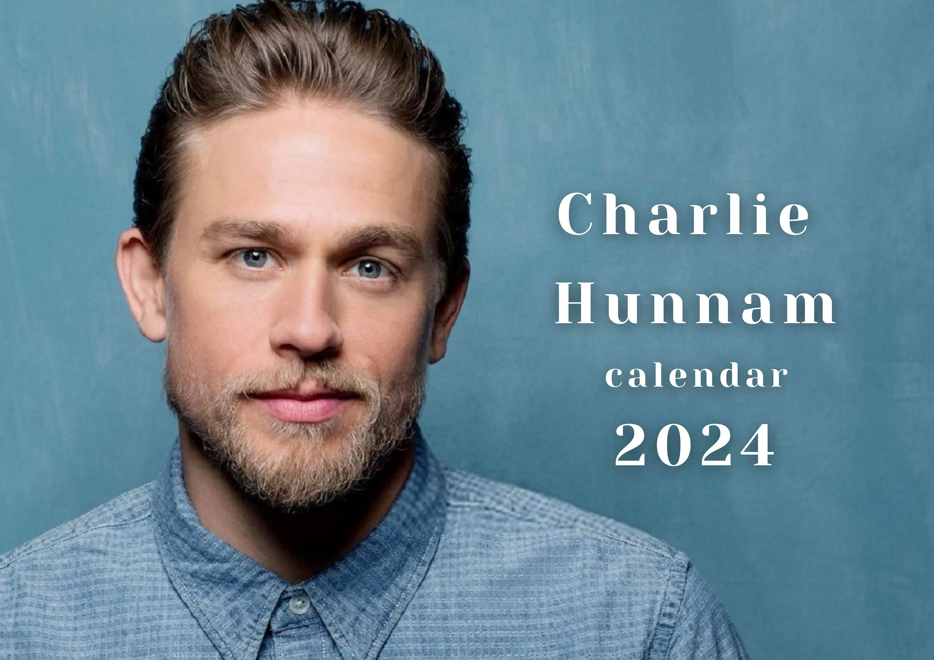 Charlie Hunnam stubble 2024