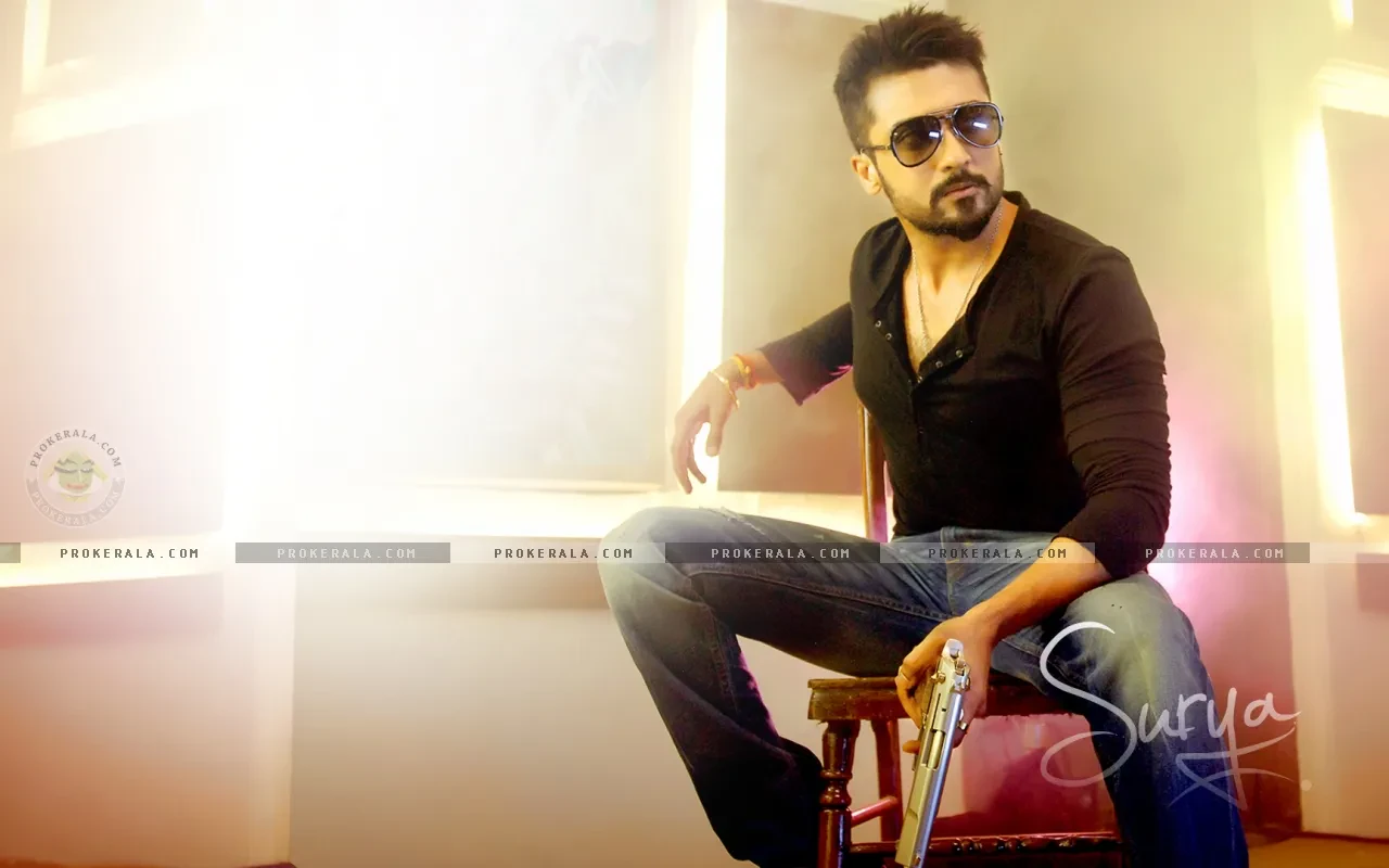 Surya Anjaan beard style 1