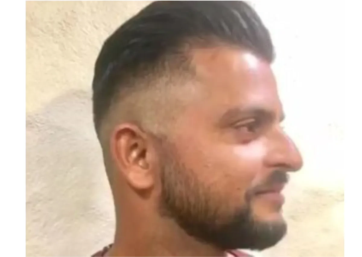 Suresh Raina Short Stubble Beard 2024