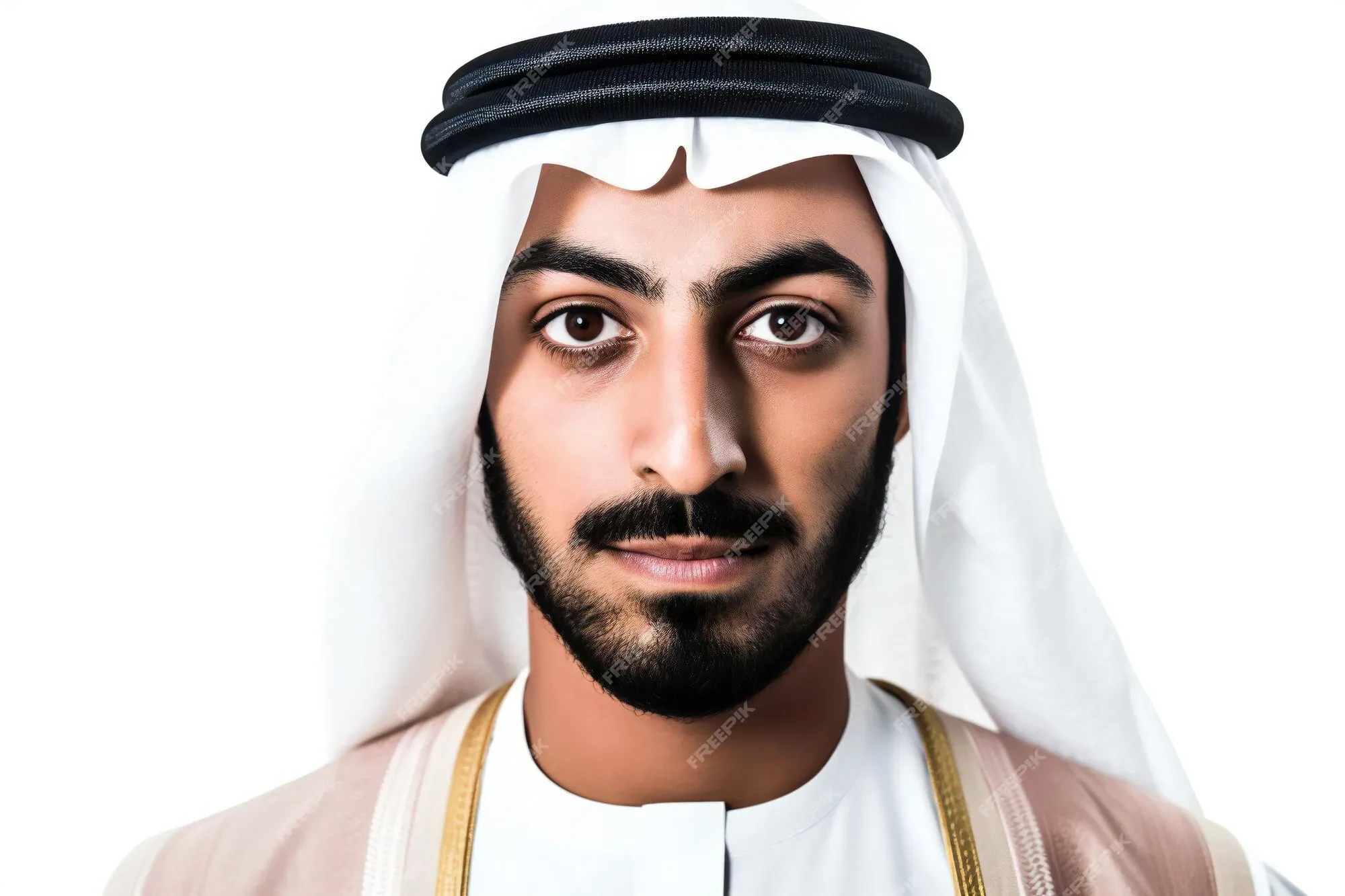 Arabian beard with mustache