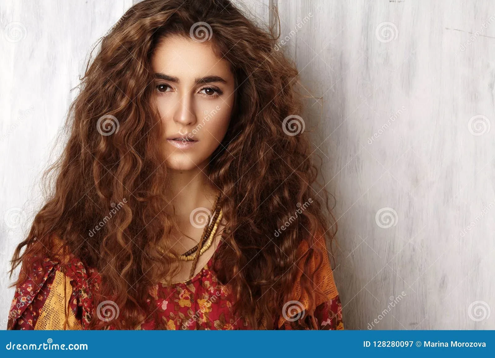 Curly Indian hairstyle 2024